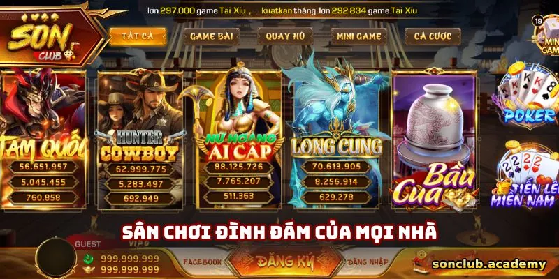 Sân chơi đình đám của mọi nhà