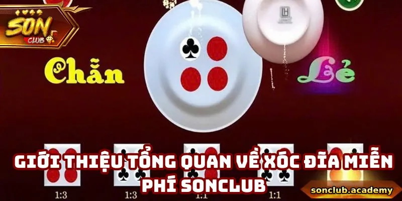 Thông tin nhanh về xóc đĩa miễn phí cực hot tại sonclub