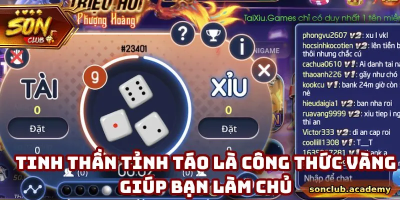 Tinh thần tỉnh táo là công thức vàng giúp bạn làm chủ